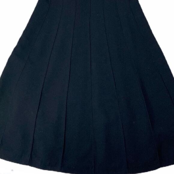 Fit & flare little black dress, NEW womens size 10 midi from JS Collections - Picture 5 of 7